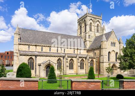 Grimsby Minster Church of England church in  St James Square Grimsby North Lincolnshire England UK GB Europe Stock Photo