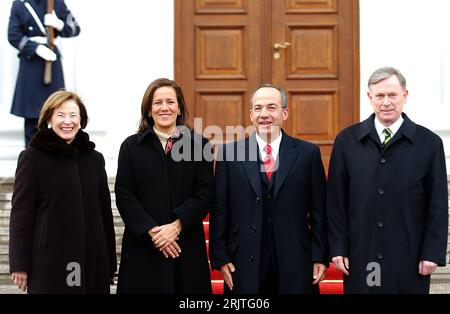 Horst Köhler mit Ehefrau Eva Luise Köhler bei der Verleihung des 22 ...