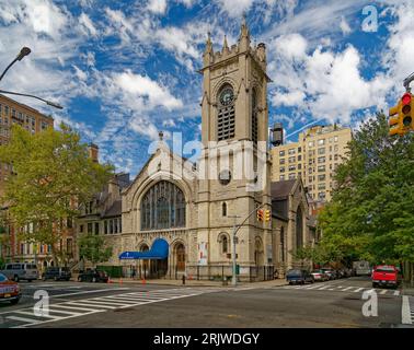 Upper West Side: Greek Orthodox Church of the Annunciation, built in 1902 as the Fourth Presbyterian Church, was designed by Heins & LaFarge. Stock Photo