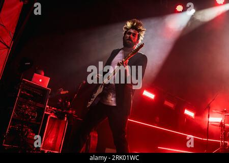 Bournemouth, UK. 23rd Aug, 2023. You Me At Six performing at the O2 Academy, Bournemouth, UK. 23 August 2023. Credit: Alamy Live News/Charlie Raven Credit: Charlie Raven/Alamy Live News Stock Photo