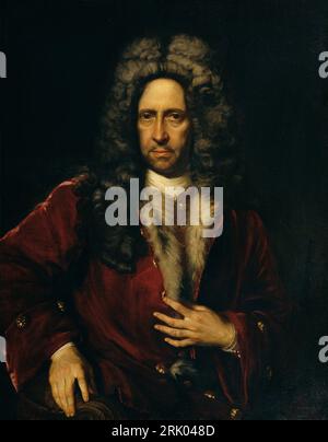 Portrait of Guido Count of Starhemberg (1657-1737) between 1713 and 1723 by Jan Kupecký Stock Photo