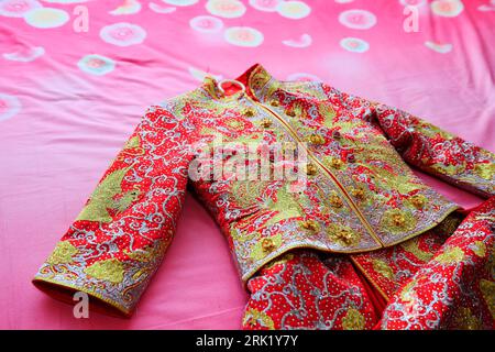 Chinese wedding dress Stock Photo