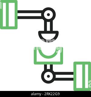 Assembler Icon image. Suitable for mobile application. Stock Vector