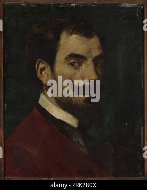 Portrait of Myrton Michalski 1900 by Jan Styka Stock Photo