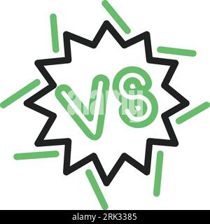 Fight Icon image. Suitable for mobile application. Stock Vector