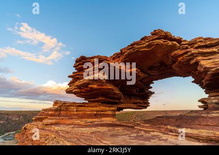 Nature's Window in Kalbarri National Park, Western Australia. Stock Photo