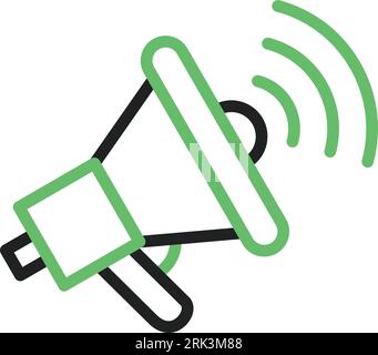 Megaphone Icon image. Suitable for mobile application. Stock Vector