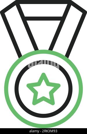 Medal Award Icon image. Suitable for mobile application. Stock Vector