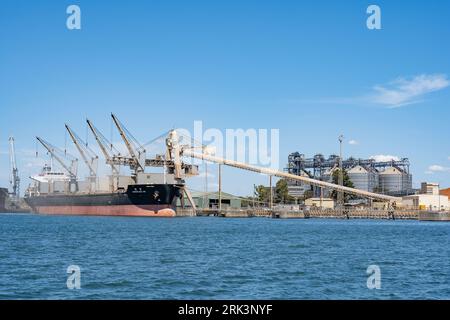 Ships at Bunbury Port, WA. Stock Photo