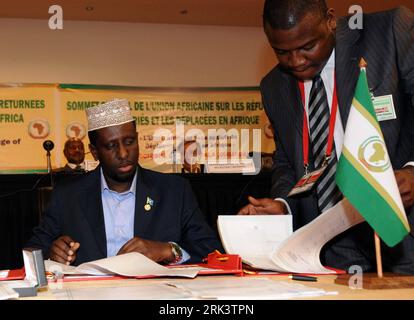 Somali President Sharif Sheikh Ahmed speaks during the 2nd ...