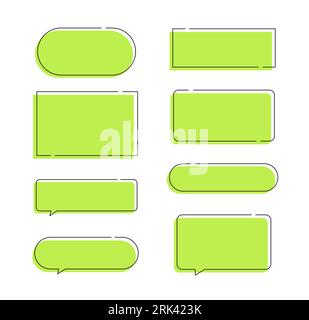 modern quote for text template design elements. Stock Vector