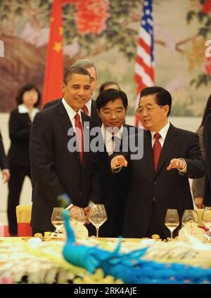 State Banquet for the Chinese President Hu Jintao at Christiansborg ...