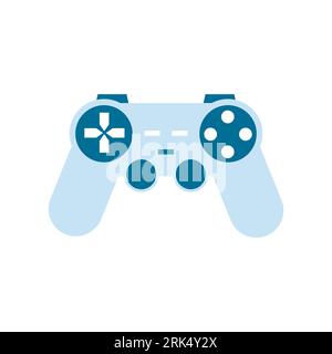 Joy stick as Equipment for streamers and blogger isolated on white background. Stock Vector
