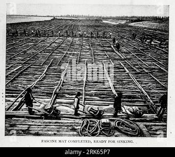 A caving Bank, Greenville, Mississippi from the Article BANK REVETMENT ...