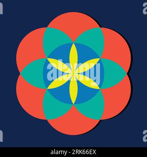 Floral liberty pattern. blue background for fashion, tapestries, prints. Modern floral design perfect for fashion and decoration Stock Vector