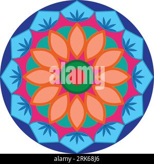 Floral liberty pattern. blue background for fashion, tapestries, and prints. Modern floral design perfect for fashion and decoration Stock Vector