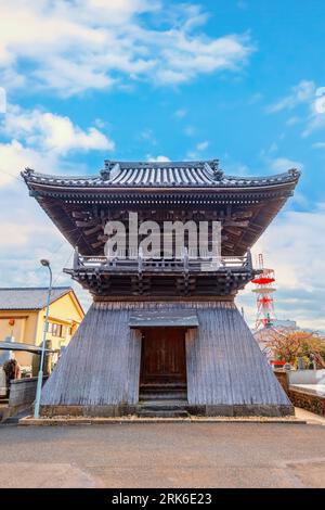 Nakatsu, Japan - Nov 26 2022: Myoren-ji Temple situated a little south of the center of the Tera-machi district Stock Photo