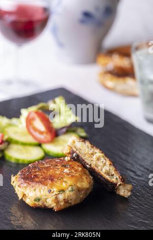 Bavarian Cheese Dumpling Stock Photo