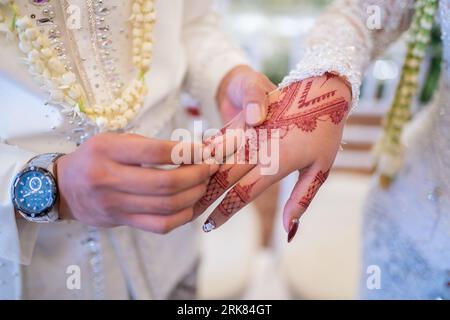 Husband and Wife Wedding Rings on Black Stock Photo - Image of wedding,  symbol: 120593584