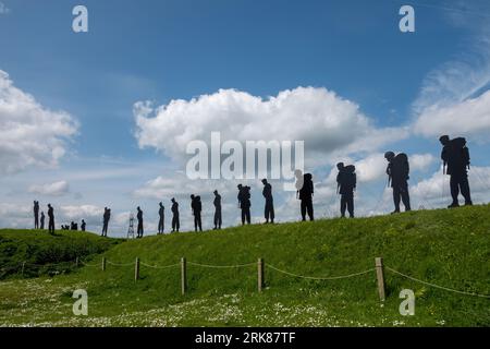 Standing with Giants art installation at National Trust Stowe Gardens ...