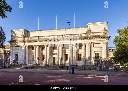 The Glamorgan Building (former County Hall and now part of Cardiff University) Cathays Park, Cardiff, Wales Stock Photo