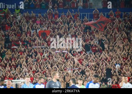 Club Brugge Fans During Europa League Editorial Stock Photo