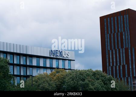 Nexus building, University of Leeds, Yorkshire, United Kingdom Stock Photo