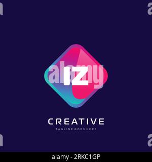 initial logo With Colorful template vector. Stock Vector