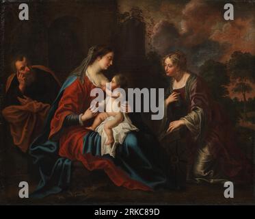 Vincent Malo (I) - Madonna and Child with Saint Catherine of Alexandria ...