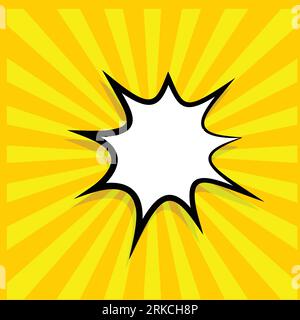 Beautiful brunette pop art Comic text. Bright vector Stock Vector