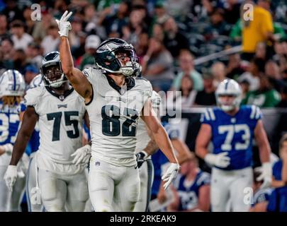 Philadelphia Eagles wide receiver Devon Allen (39) warms up before a NFL  preseason football game against the Miami Dolphins, Saturday, Aug. 27,  2022, in Miami Gardens, Fla. (AP Photo/Lynne Sladky Stock Photo - Alamy