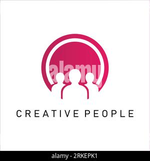Adoption and community care Logo template vector icon Stock Vector