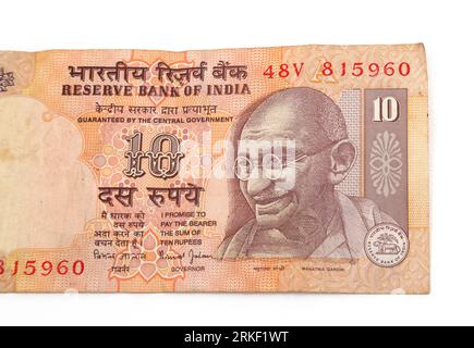 Reserve Bank of India Mahatma Gandhi Series 20 Rupees Banknote Issued ...