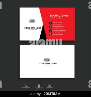 vector premium business card template Stock Vector
