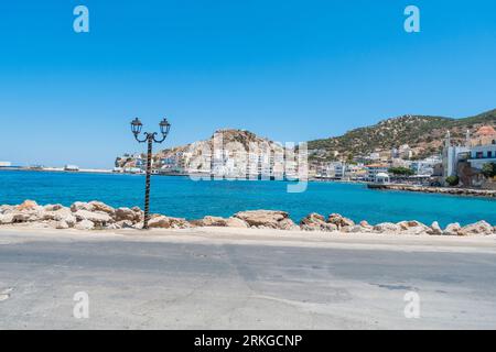The Karpathos port, Karpathos Island, Greece, August 3rd, 2023. (CTK Photo/Libor Sojka) Stock Photo