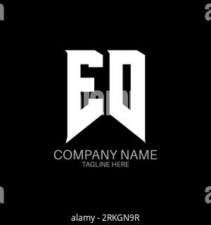 ED Letter Logo Design. Initial letters ED gaming's logo icon for technology companies. Tech letter ED minimal logo design template. ED letter design v Stock Vector
