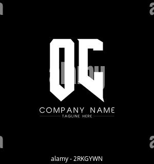 OC Letter Logo Design. Initial letters OC gaming's logo icon for technology companies. Tech letter OC minimal logo design template. OC letter design v Stock Vector