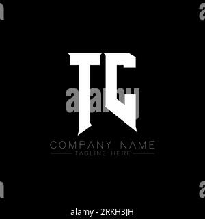 TC Letter Logo Design. Initial letters TC gaming's logo icon for technology companies. Tech letter TC minimal logo design template. TC letter design v Stock Vector
