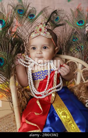 Gokulashtami baby dress best sale