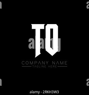 TO Letter Logo Design. Initial letters TO gaming's logo icon for technology companies. Tech letter TO minimal logo design template. TO letter design v Stock Vector