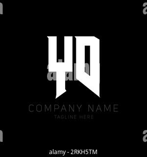 YD Letter Logo Design. Initial letters YD gaming's logo icon for technology companies. Tech letter YD minimal logo design template. Y D letter design Stock Vector