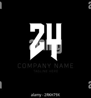 ZY Letter Logo Design. Initial letters ZY gaming's logo icon for technology companies. Tech letter ZY minimal logo design template. Z Y letter design Stock Vector