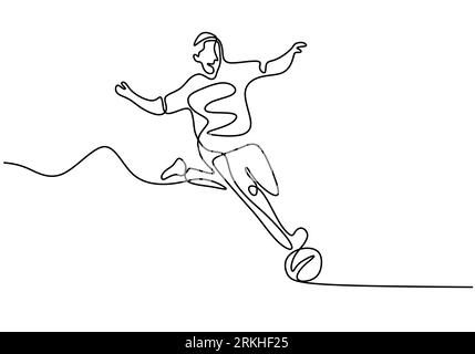 Illustration of a young football player in his yellow uniform Stock Vector  Image & Art - Alamy