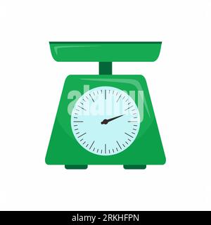 Domestic weigh scales icon cartoon Royalty Free Vector Image