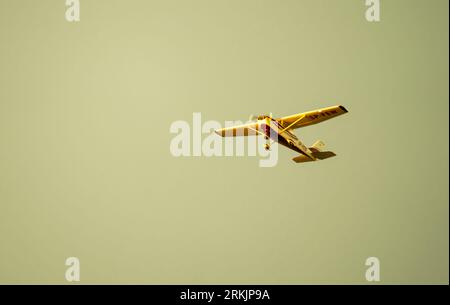 planes, light aircraft, motor gliders, paragliders, sport and adrenaline Stock Photo