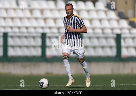 Vercelli, Italy, 13th August 2023. Fabrizio Poli of Juventus during the Pre Season Friendly match at Stadio Silvio Piola, Vercelli. Picture credit should read: Jonathan Moscrop / Sportimage Stock Photo