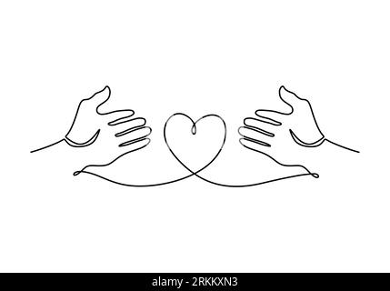 Hand fingers heart love art | Love heart drawing, Heart hands drawing, Heart  drawing