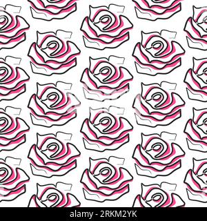 Contemporary fashion seamless pattern. Texture for packaging, wrapping paper, social media post etc. Natural bright colors. Vector illustration. Stock Vector
