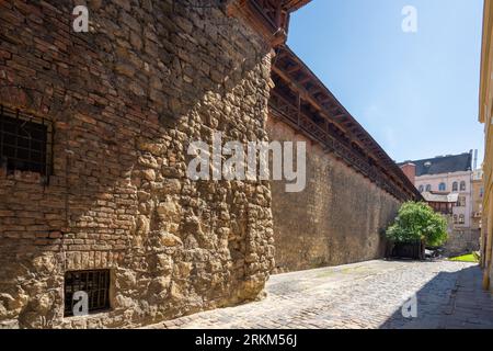Lviv City Walls - Lviv, Ukraine Stock Photo