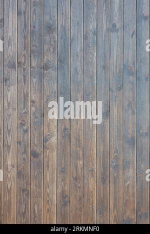 Rustic Brown Weathered Wood Grain Stock Photo